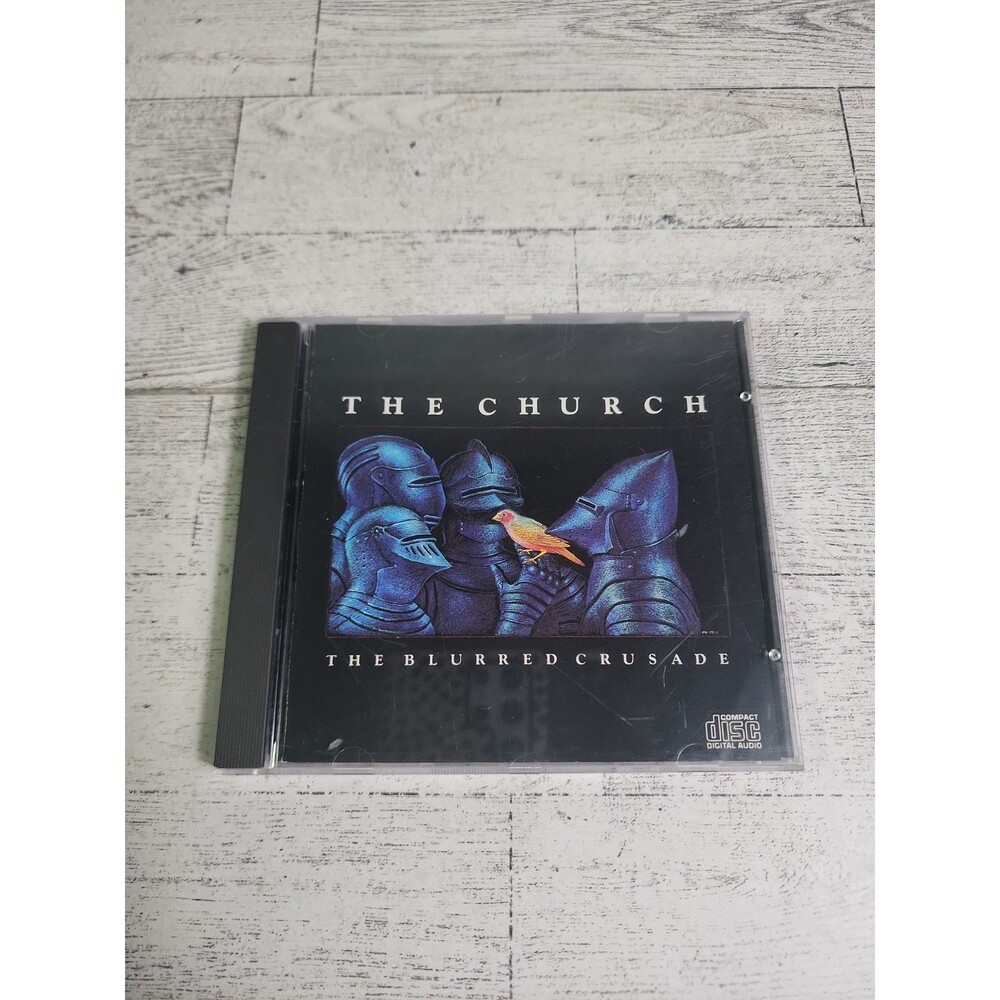The Blurred Crusade by The Church (CD, Arista) ARCD 8564